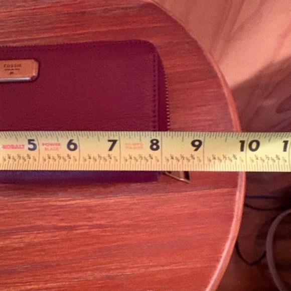 Fossil Emerson Zip wallet maroon - Picture 9 of 11